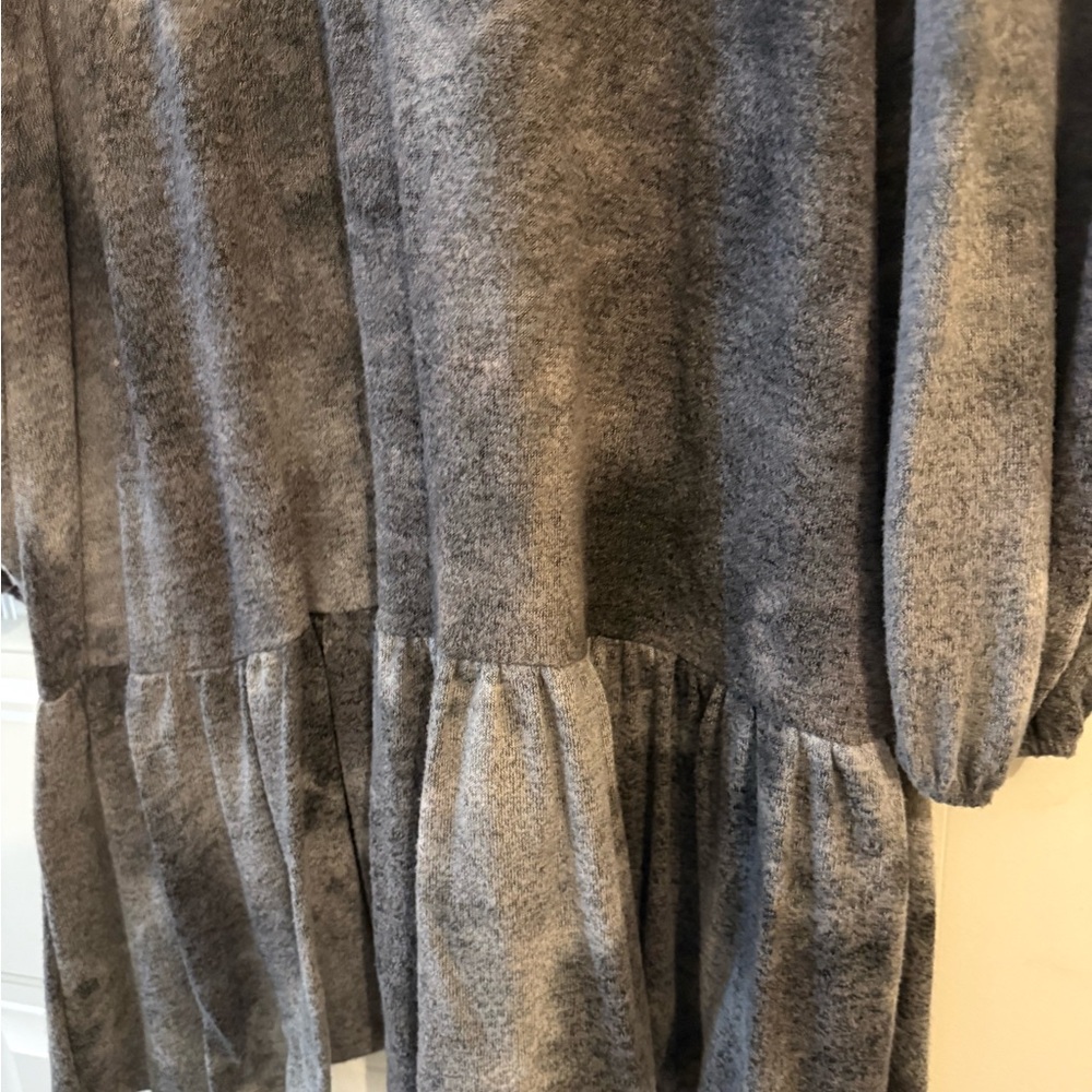 Ultra Flirt Gray Mini Dress